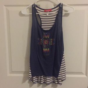 Cross tank top